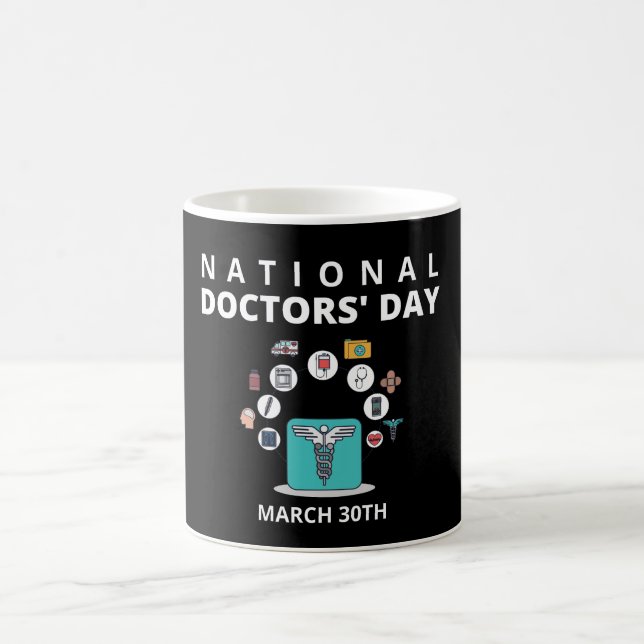 National Doctors' Day Coffee Mug (Center)