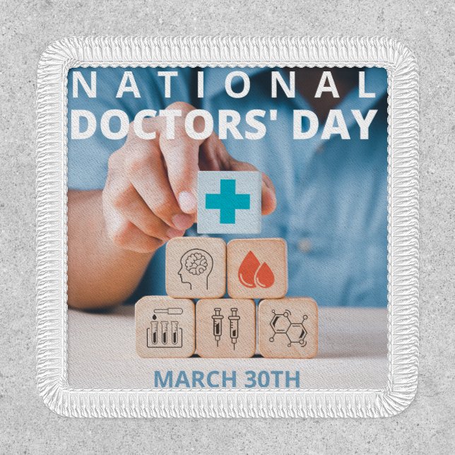 National Doctors' Day Patch (Front)