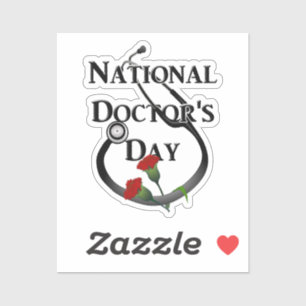 National Doctor's Day Sticker