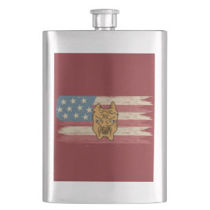 National Dog Day Flask