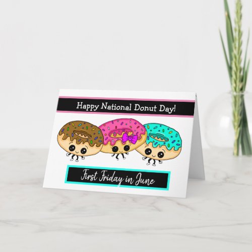 National Donut Day Card