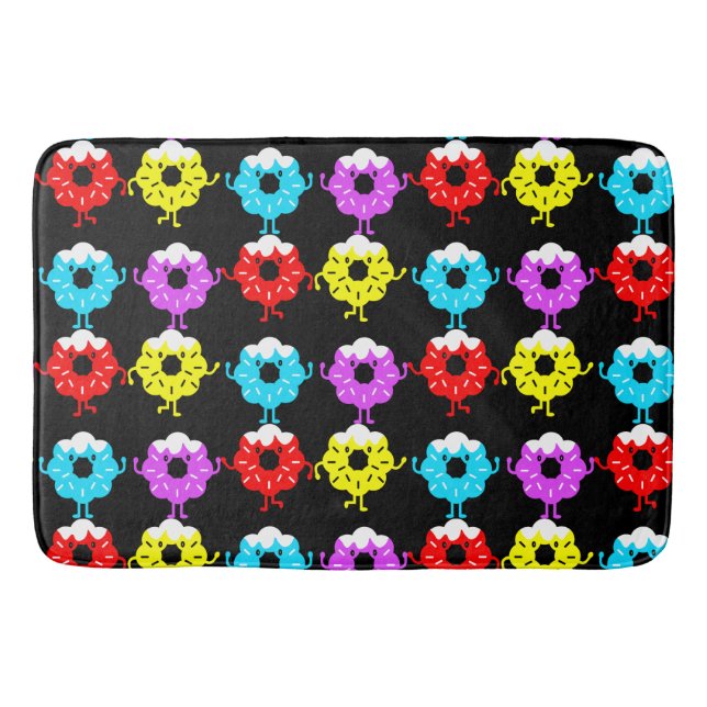 National Donut Day Doughnuts Bath Mat (Front)