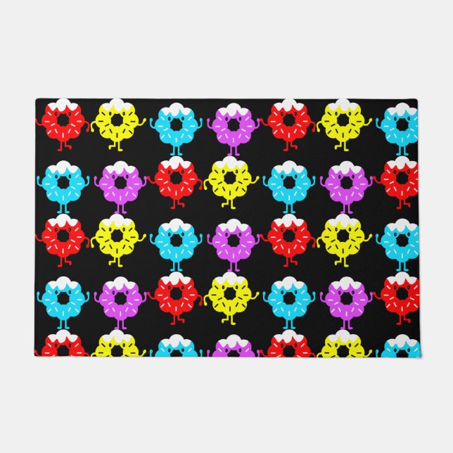National Donut Day Doughnuts Doormat (Front)