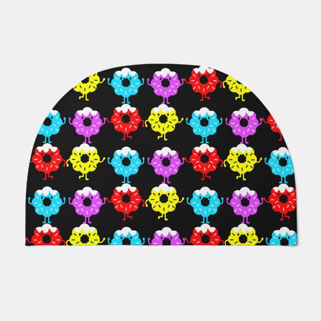 National Donut Day Doughnuts Doormat (Front)