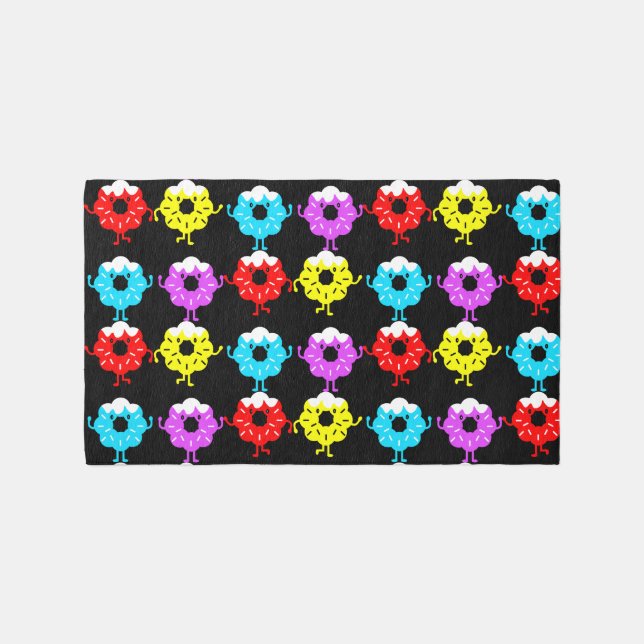 National Donut Day Doughnuts Rug (Front)
