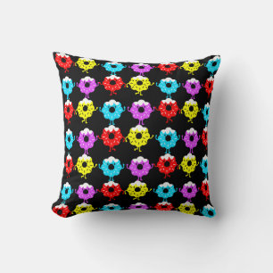 National Donut Day Doughnuts Throw Pillow