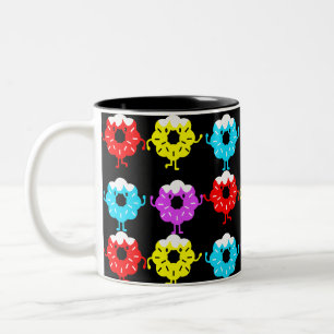 National Donut Day Doughnuts Two-Tone Coffee Mug