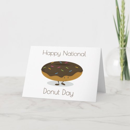 National Donut Day  Greeting Card