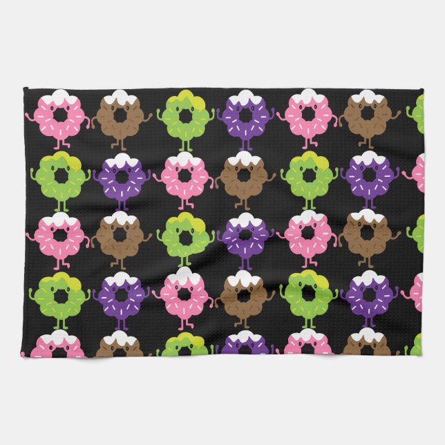 National Donut Day Kitchen Towel (Horizontal)