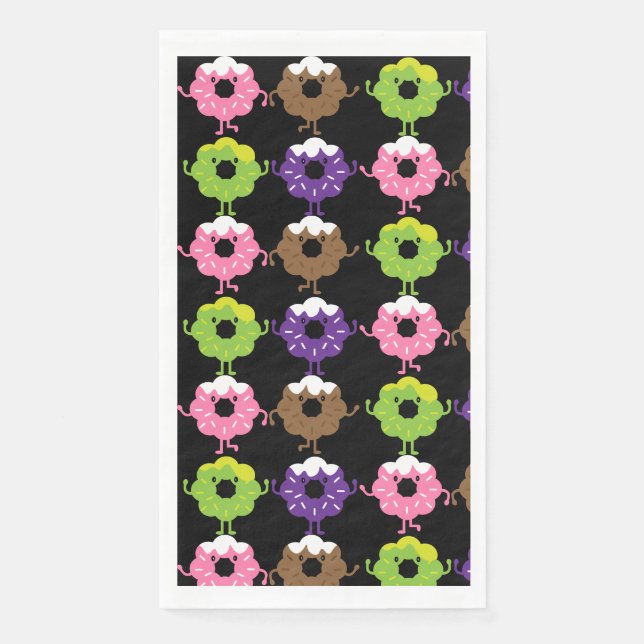 National Donut Day Paper Guest Towels (Front)