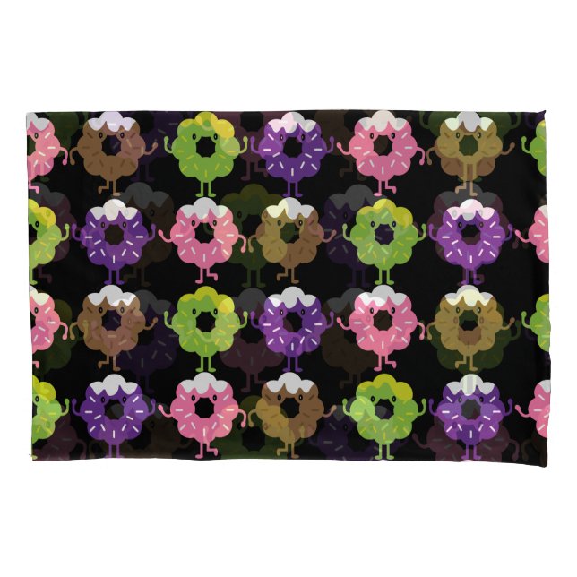 National Donut Day Pillow Case (Front-Left)