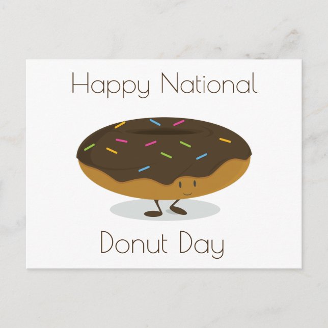 National Donut Day | Postcard (Front)
