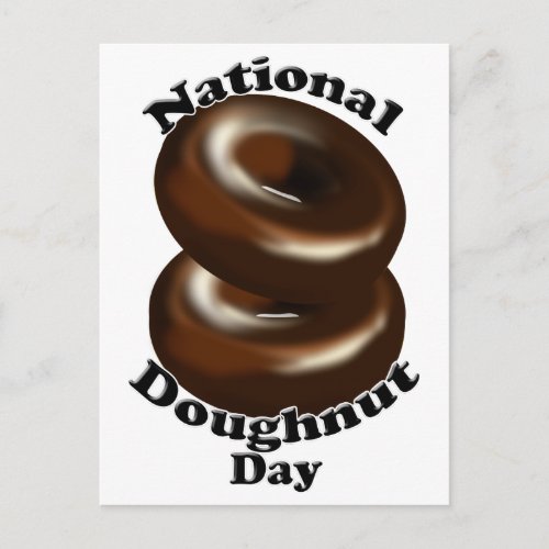 National Doughnut Day Postcard