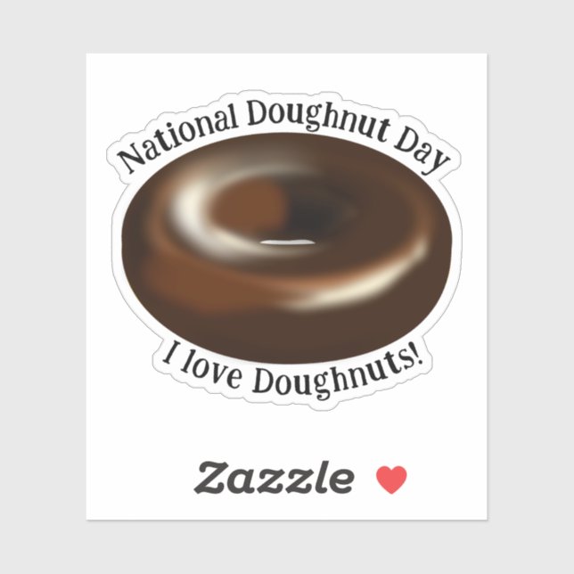 National Doughnut Day Sticker (Sheet)