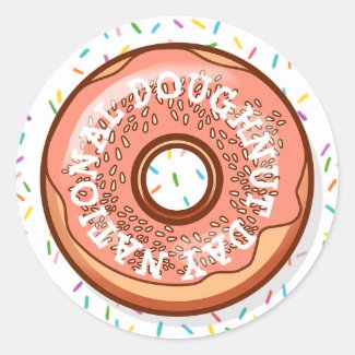 National Doughnut Day Stickers