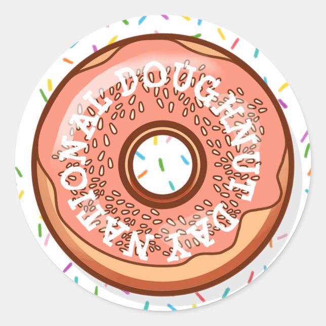 National Doughnut Day Stickers (Front)