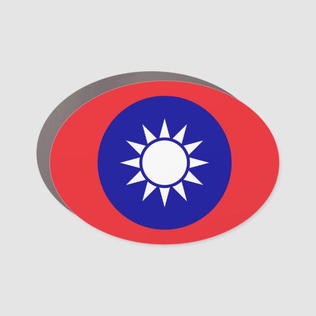National Emblem of Taiwan Car Magnet (Front)