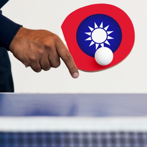 National Emblem of Taiwan Ping Pong Paddle