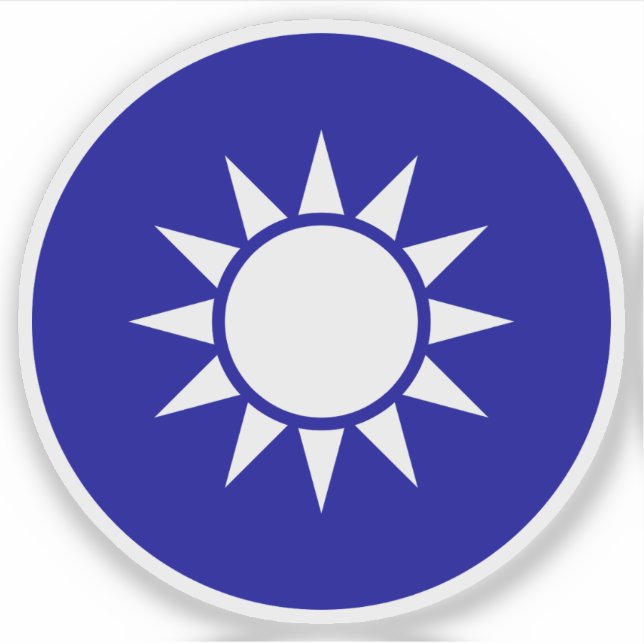National Emblem of the Republic of China (Taiwan) Sticker (Front)