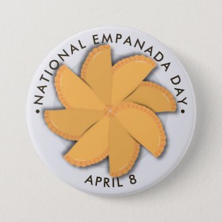 National Empanada Day Button