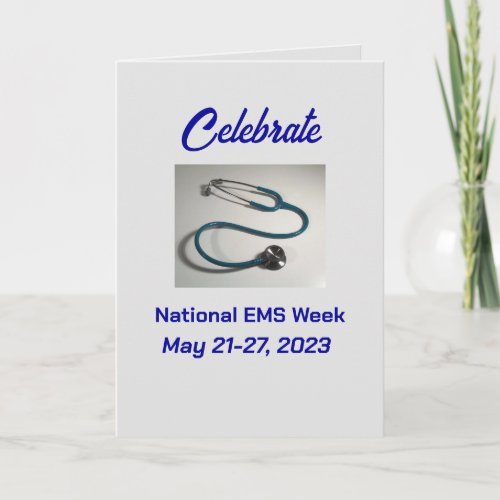 National EMS Week 2023 Card