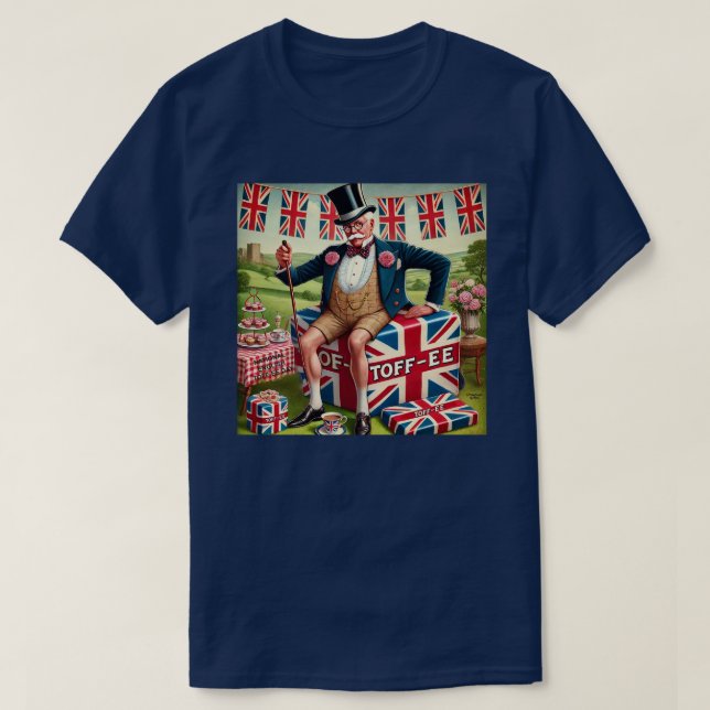 National English Toff-ee Day T-Shirt (Design Front)