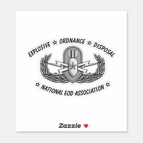 National EOD Association Vinyl Sticker