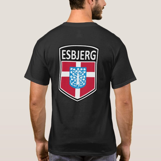 National - Esbjerg Danmark T-Shirt (Back)