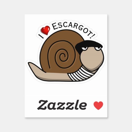 National Escargot Day Sticker