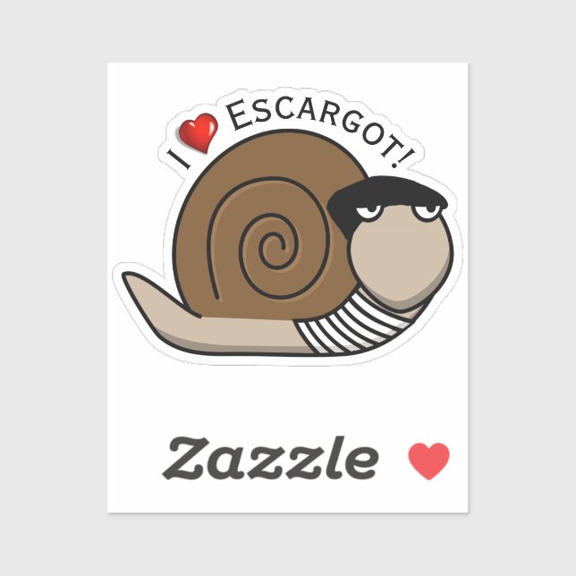 National Escargot Day Sticker (Sheet)
