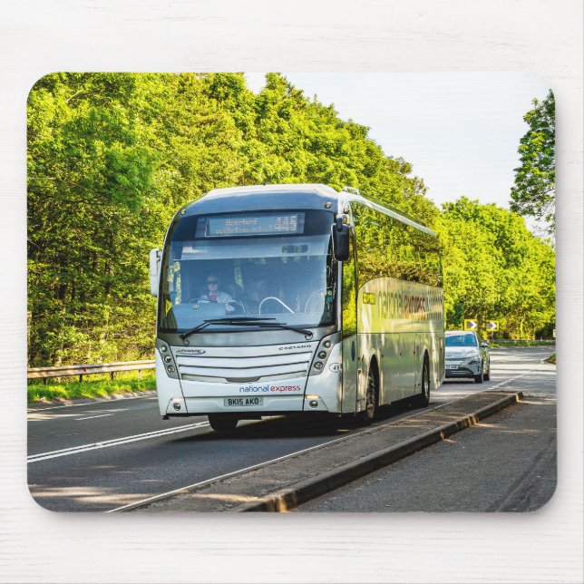 National Express Coach Mouse Mat (Front)