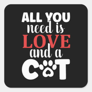 National Family Pet Day Square Sticker