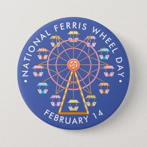National Ferris Wheel Day Button