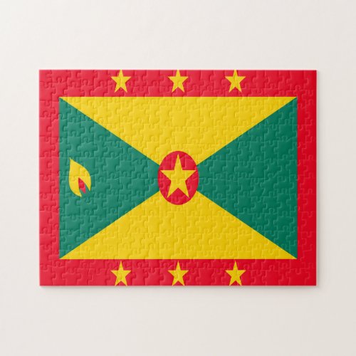 National Flag Grenada Caribbean Jigsaw Puzzle