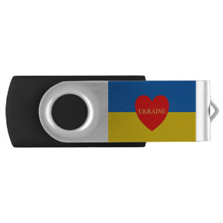 National Flag of Україна / Ukraine High Quality Flash Drive