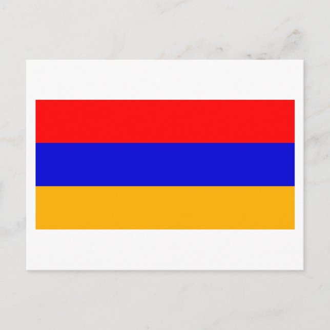 National Flag of Armenia Postcard (Front)