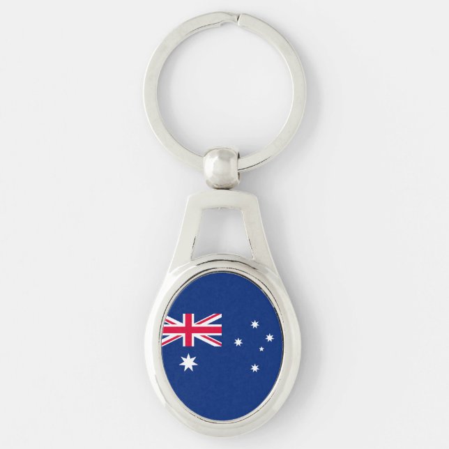 National Flag of Australia Keychain (Front)