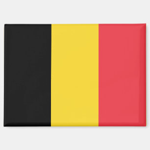 National Flag of Belgium Rectangle Magnet