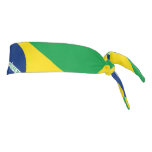 National Flag Of Brazil, Accurate Proportion Color Tie Headband at Zazzle