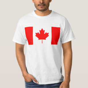 National Flag of Canada - Drapeau du Canada T-Shirt