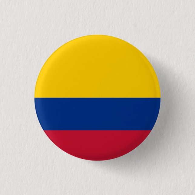 National flag of Colombia Button (Front)
