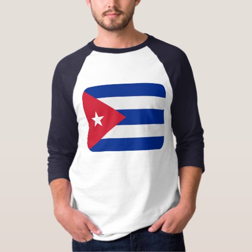 National flag of Cuba T_Shirt