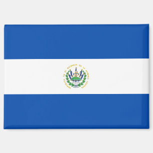 National Flag of El Salvador Rectangle magnet