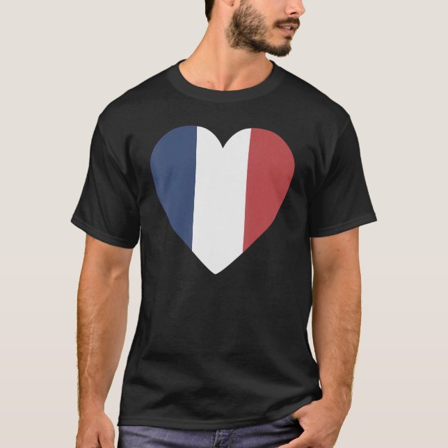 National Flag of France souvenir  for men women 5 T-Shirt (Front)
