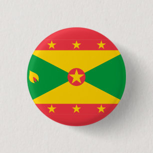 National flag of Grenada Button