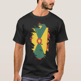 National Flag of Grenada souvenir for men women T-Shirt