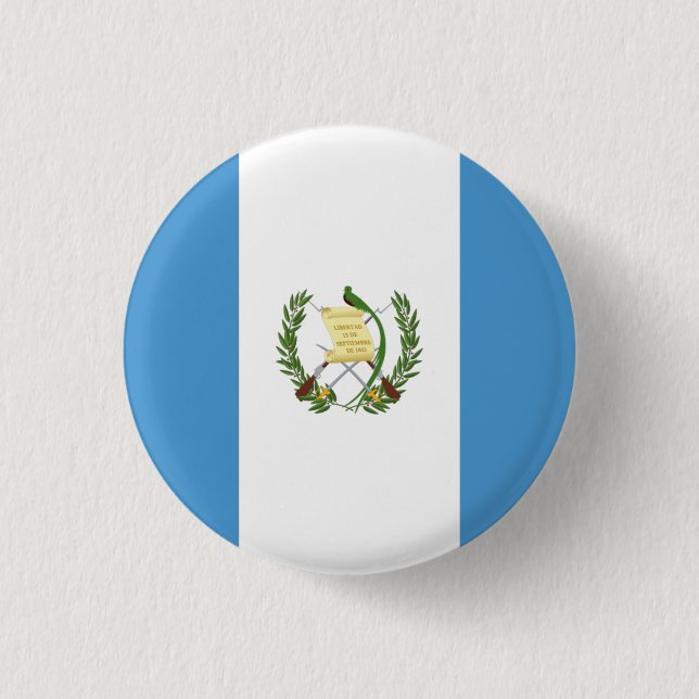 National flag of Guatemala Button (Front)