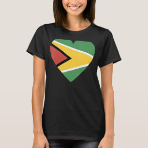 National Flag of Guyana souvenir for men women 3 T-Shirt
