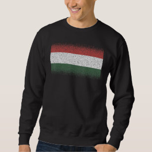 National Flag of Hungary souvenir  for men women 6 Sweatshirt