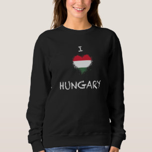 National Flag of Hungary souvenir for men women Sweatshirt